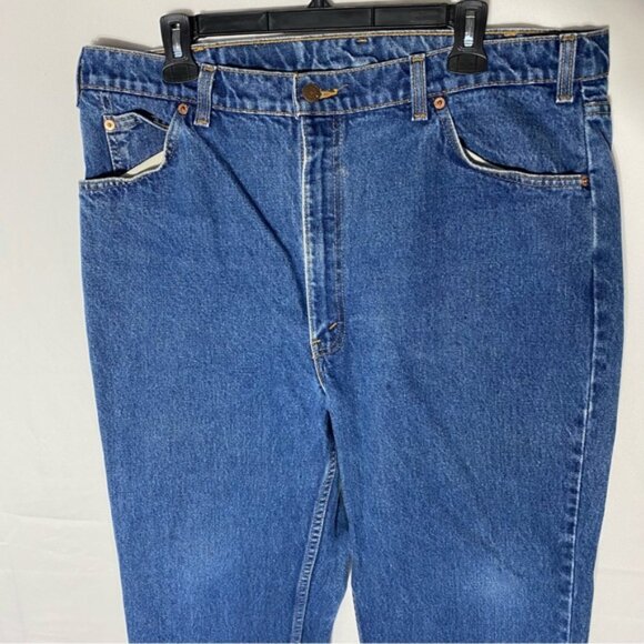 Vintage Levi’s Orange Tab 619 Med Wash Straight Leg Jeans 40 - Picture 11 of 16